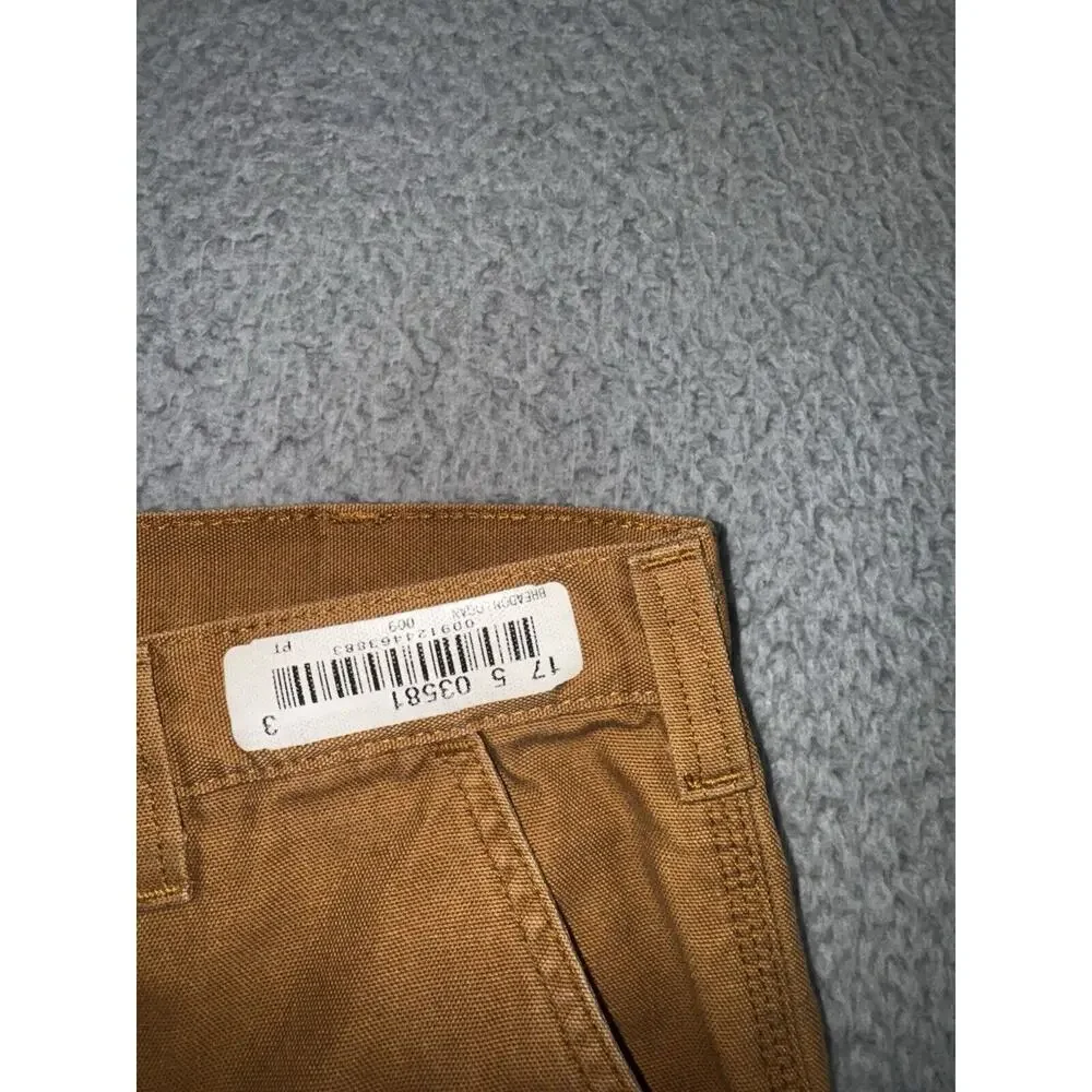 Carhartt Carpenter Pants Men 38x36 Dungaree Fit Thrashed‎ Destroyed 38x33